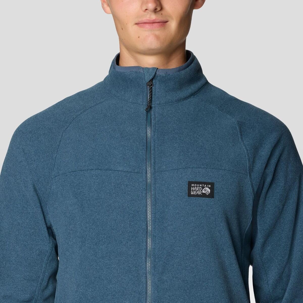 Mountain Hardwear, Oakoram Fleece Full-Zip Jacket - Men's, Moon Blue Heather, L - Image 7