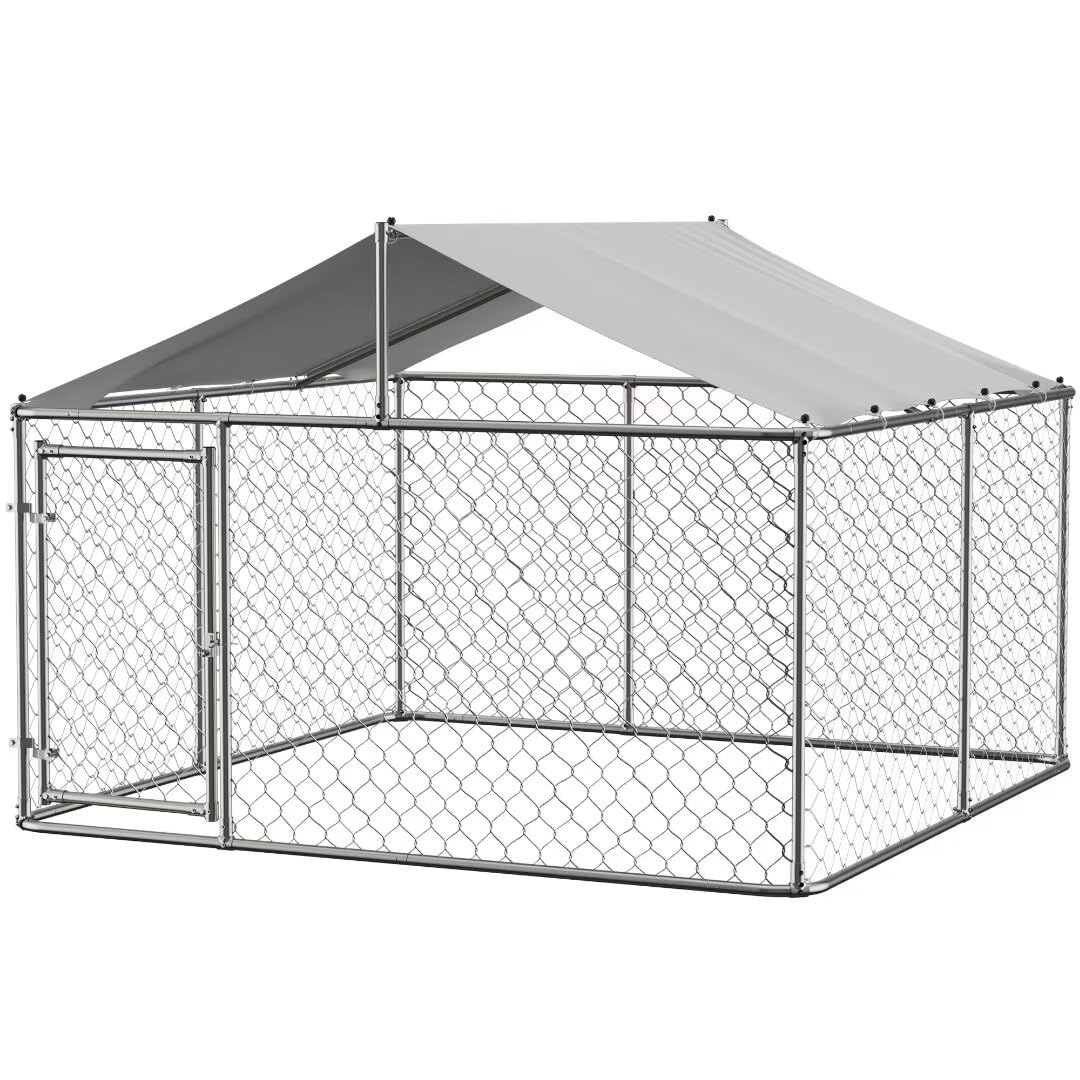 Amazon.com : LZBEITEM Heavy Duty Dog Kennel Outdoor Dog Run