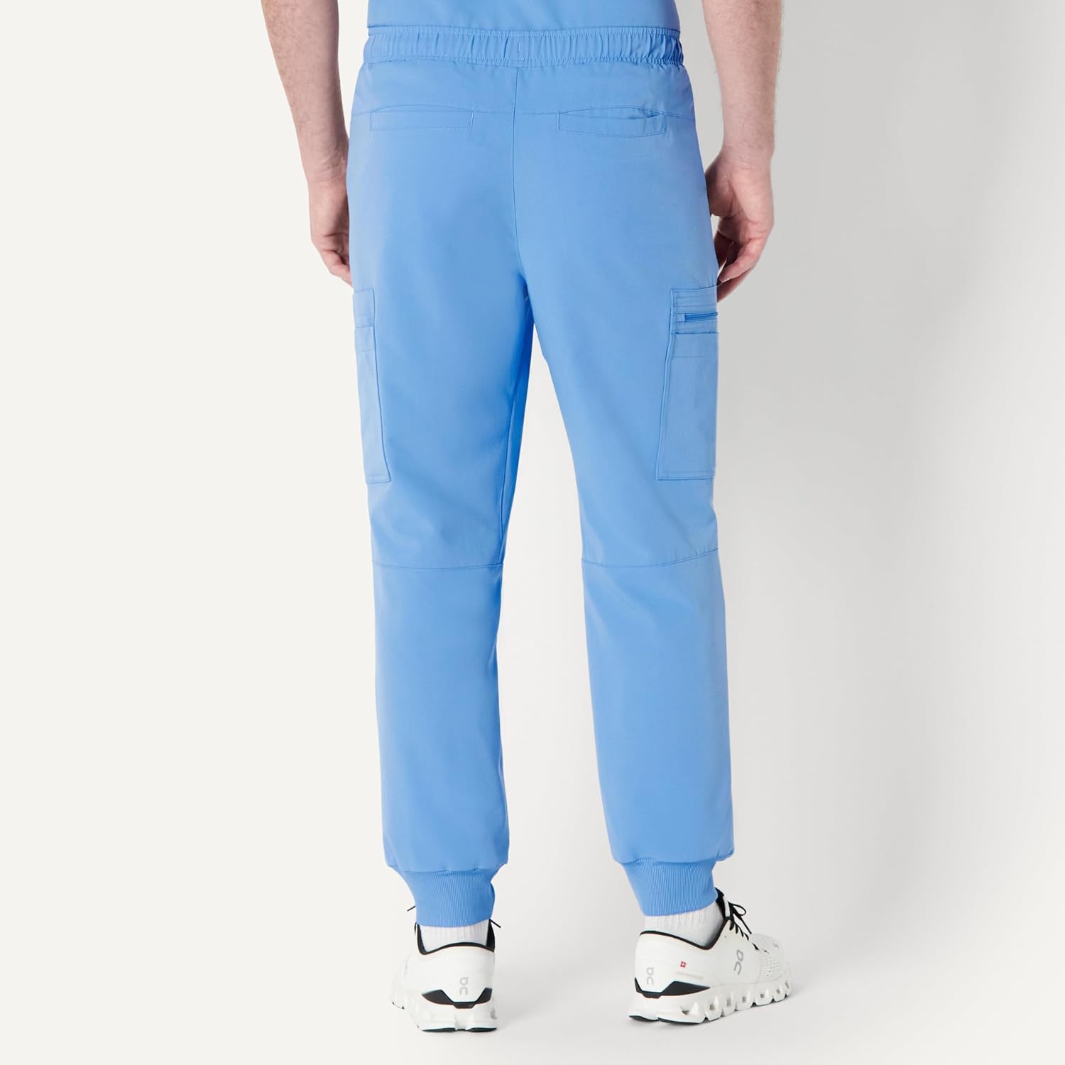 Amazon Basics Men's Scrubs Jogger Pants Drawstring Waistband