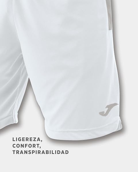 Joma Bermuda da Uomo, 6XS a 3XL β Con Tasche e Vita Elastica con Laccio β Miami - 3