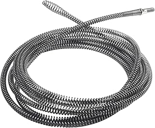 Gbtdoface 1PC Spring Sewer Dredging Tool,Pipe Dredging Tool,5 Meter Electric Drill Drain Dredging Spring Sink Cleaner,Sewe...