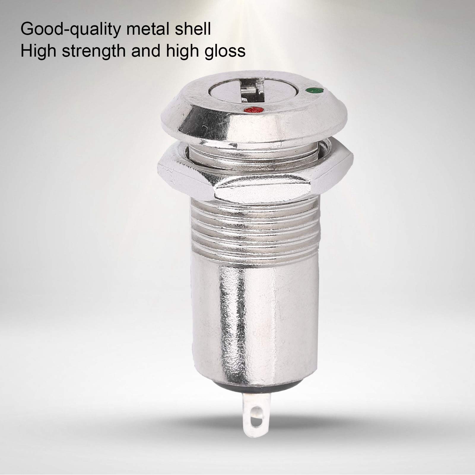 Interruttore A Chiave Garosa 10 Pezzi - Blocco Acciaio Inox ON/OFF Per Impianti Industriali E Auto