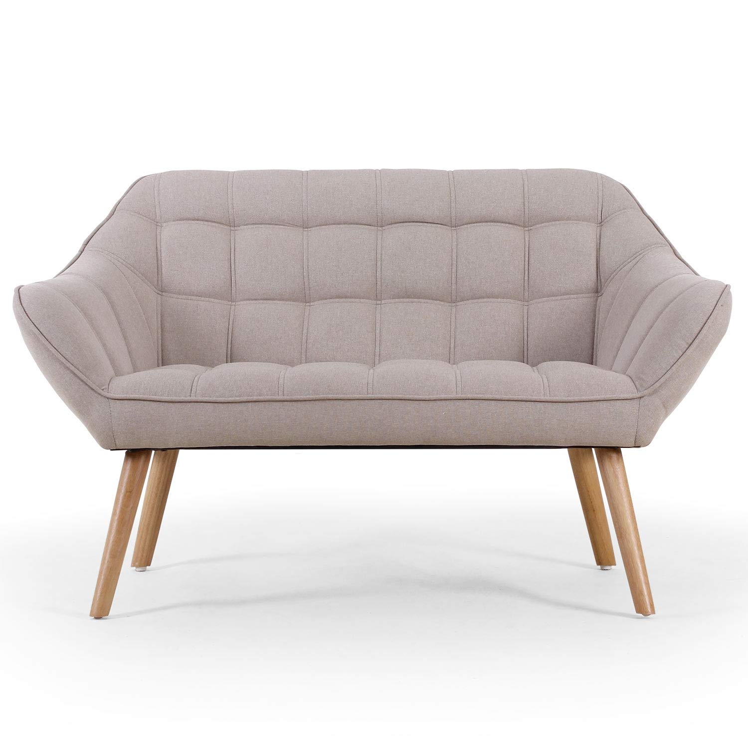 Menzzo scandinavo divani, Tessuto, beige, 83