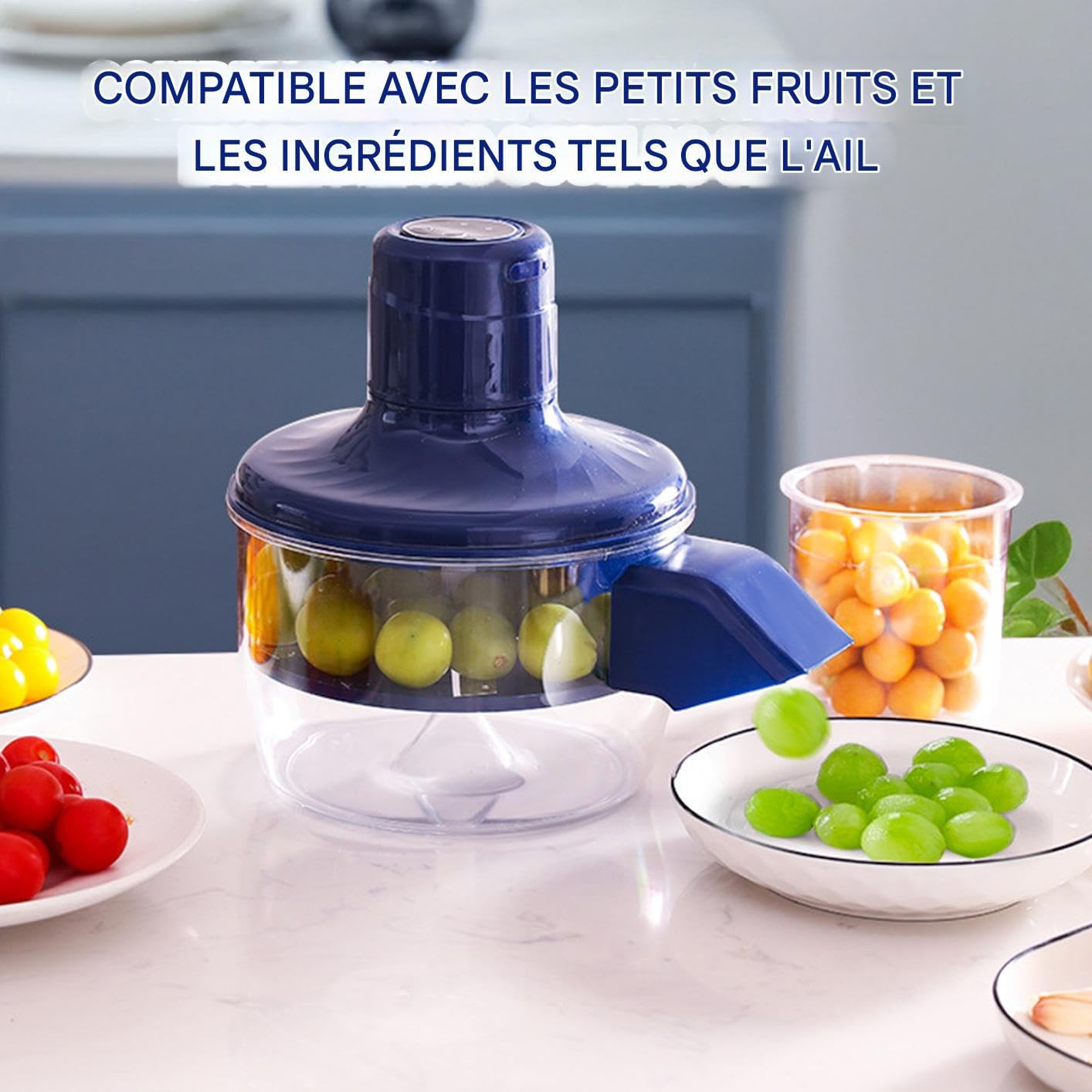 Éplucheur de fruits automatique 50W Rechargeable Petit Électrique Sans Fil