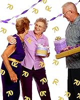 Vista 4 de Decoraciones de cumpleaños con confeti número 70 – Decoración de mesa de confeti de cumpleaños con purpurina dorada para fiesta de cumpleaños