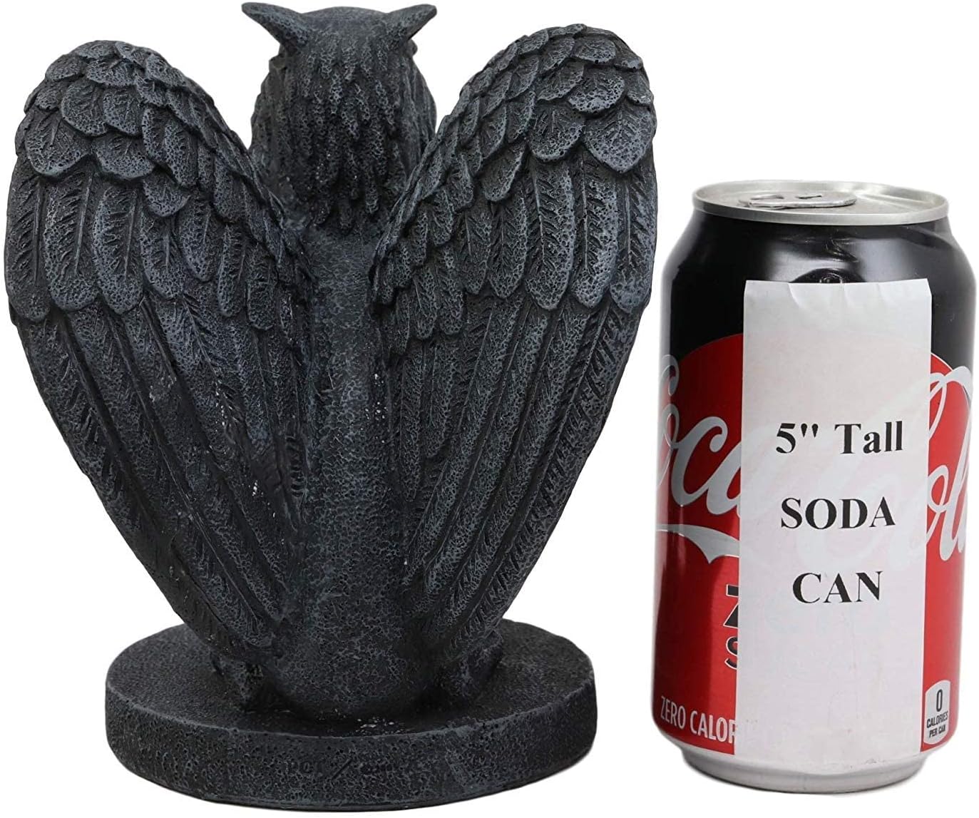 Ebros Gift Mythical Winged Griffon Griffin Eagle Lion Gargoyle Statue Faux Stone Resin Home Decor Figurine 6.75" Tall Gothic Sculptures Statues and Figurines Might and Magic Heroes and Royalty Symbol