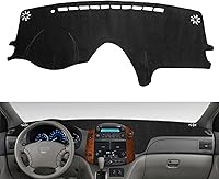 Vista 11 de x xotic tech Funda para salpicadero de consola central precortada, antideslizante, protector solar y antideslumbrante, alfombrilla para salpicadero