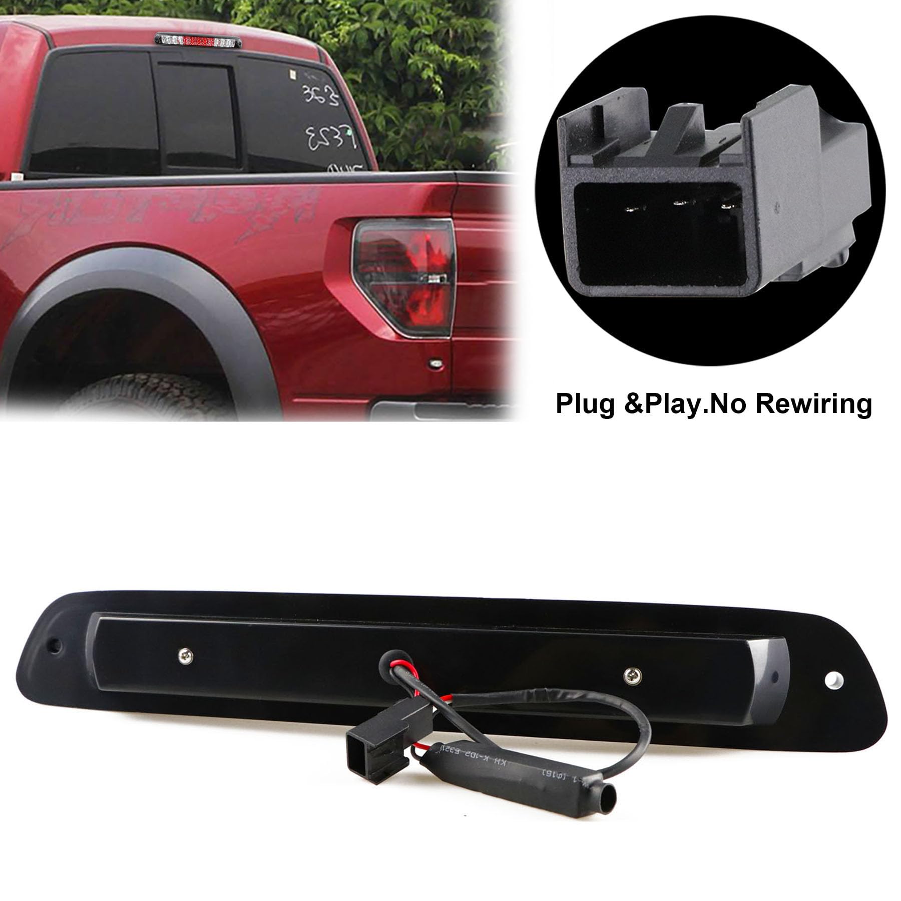 LED BAR]FOR 99-07 SILVERADO SIERRA THIRD 3RD TAIL BRAKE LIGHT - Foto 5