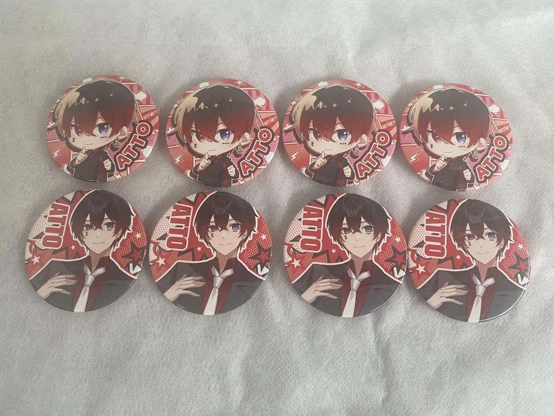 Amazon.co.jp: あっとくん 缶バッジ AMPTAK : おもちゃ