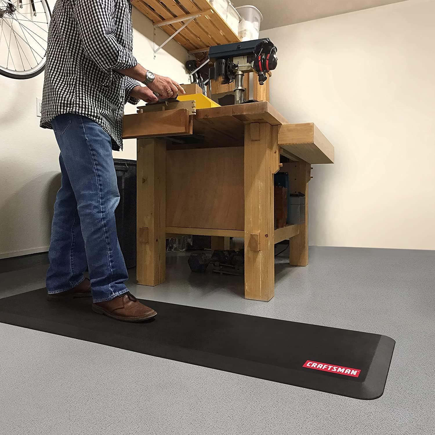 Craftsman Anti-Fatigue Garage Mat, 20-in. x72in. x.75-in. Thick