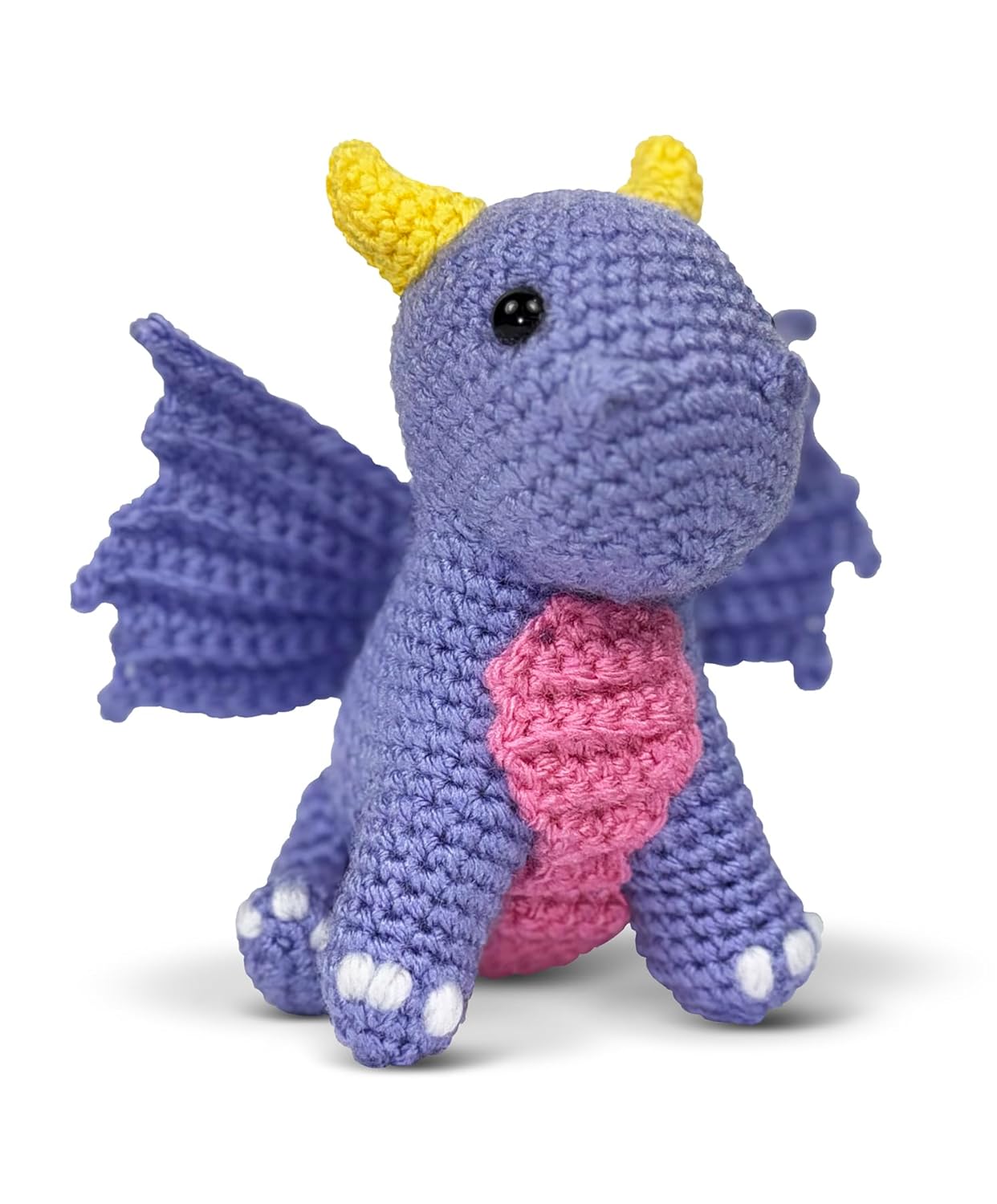 Fantasy Creatures Crochet: Everything You Need to Crochet Mythical Amigurumi Beasts – Includes: Instruction Book, 4 Colors of Yarn, Crochet Hook, Plastic Safety Eyes, Yarn Needle, Fiberfill Stuffing - Image 2