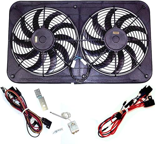 Maradyne MJS26KC Jetstreme II 12 160W ventilador doble con MFA100 y MFA111 arnés