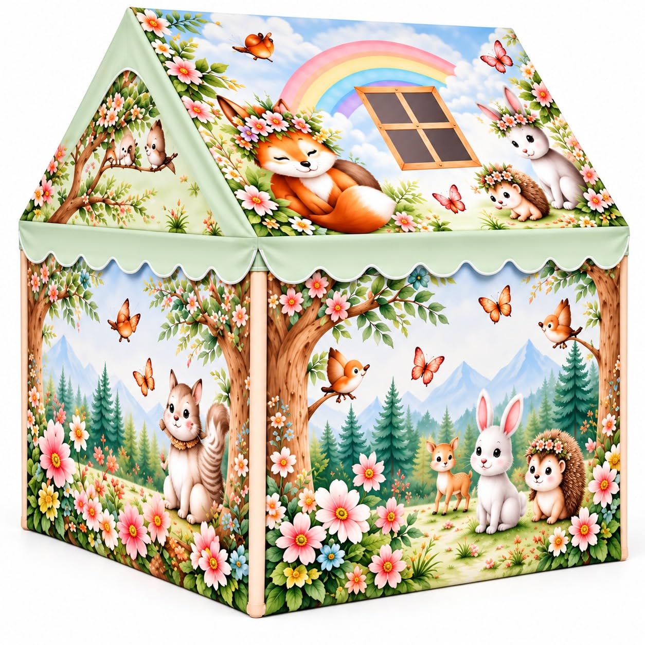Kids Play Tent House - Colorful & Foldable! -10