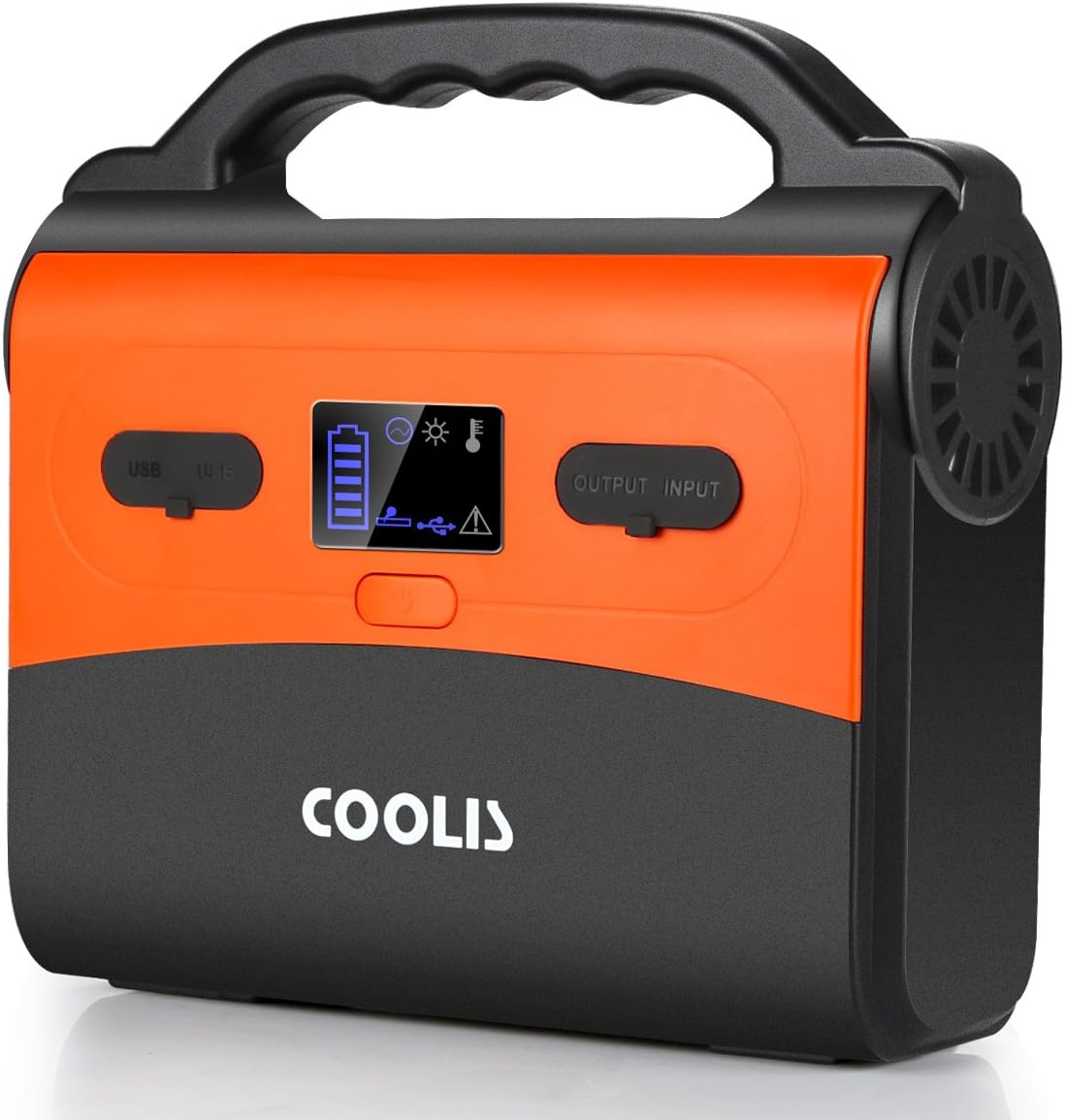 200Wh-54000mAh Portable Purely Sine Wave Lithium Battery Power Inverter Generator Power Station, with Silent 110V AC/12V DC/5V USB Output