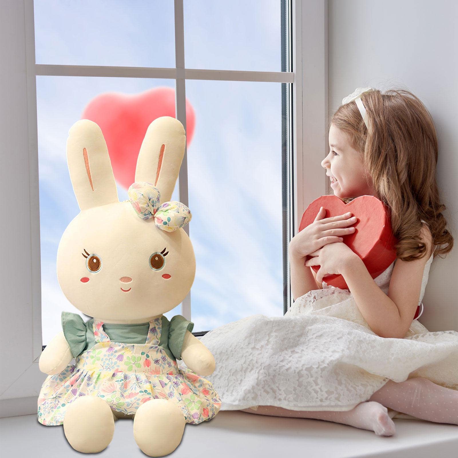Amazon.co.jp: ウサギのぬいぐるみ - 23.6 インチ ソフトぬいぐるみ