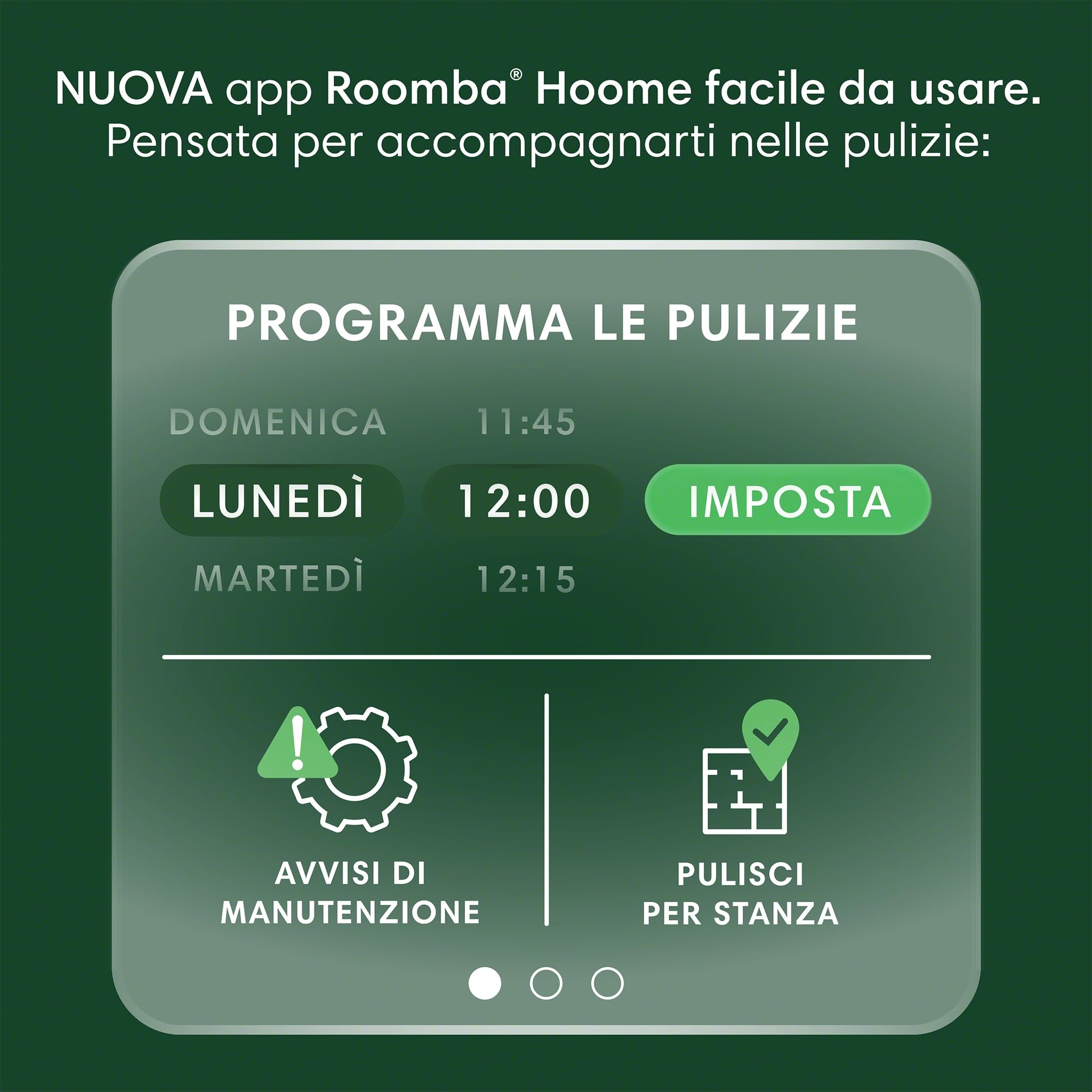 iRobot Robot Roomba 105 Combo + Stazione Autosvuotamento, Robot Aspirapolvere Lavapavimenti, Navigazione ClearView LiDAR, Rileva Tappeti/Moquette, Pulizia Mirata, Controllo tramite App, Nero