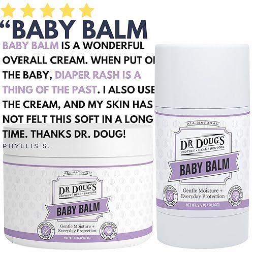 Miniatura 7 de Dr. Doug's Bálsamo para bebés (tarro grande, 8 oz)
