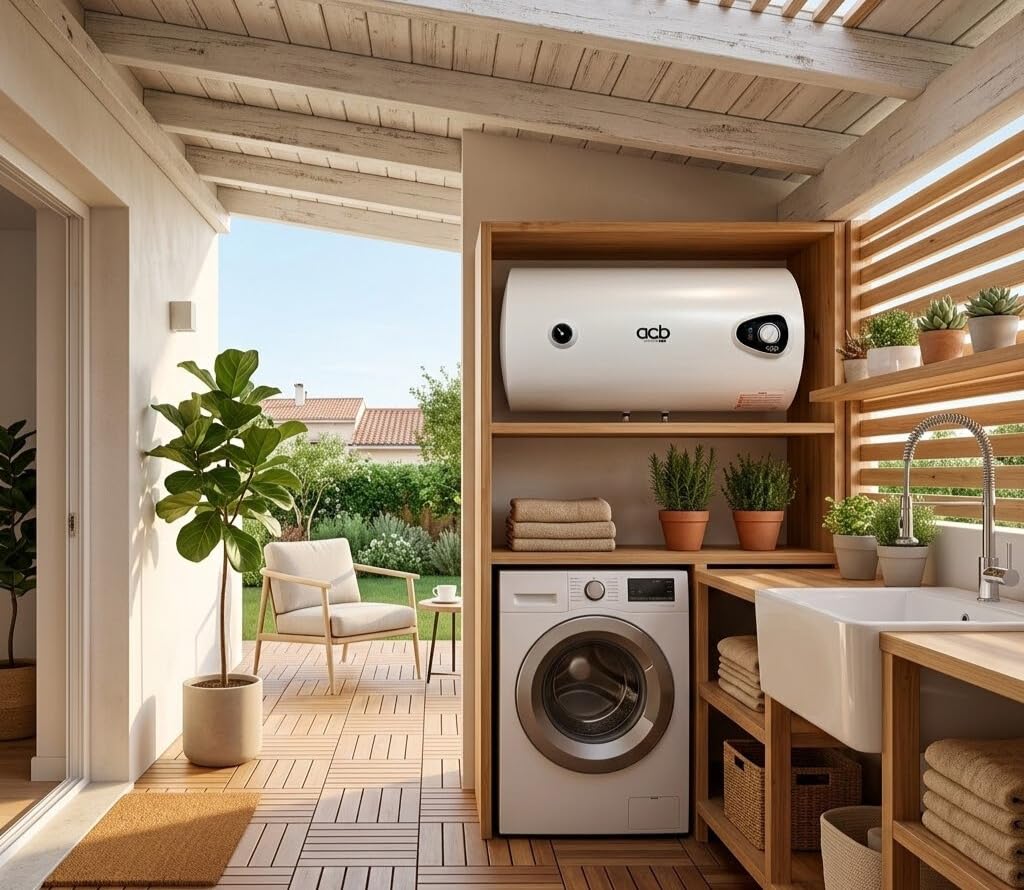 Termo Eléctrico De Agua Horizontal 100 Litros Acb