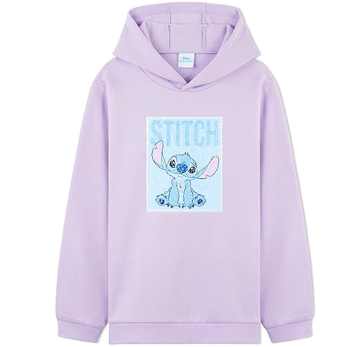 Disney Stitch Hoodie for Girls Teens, Soft Hooded Sweatshirt with