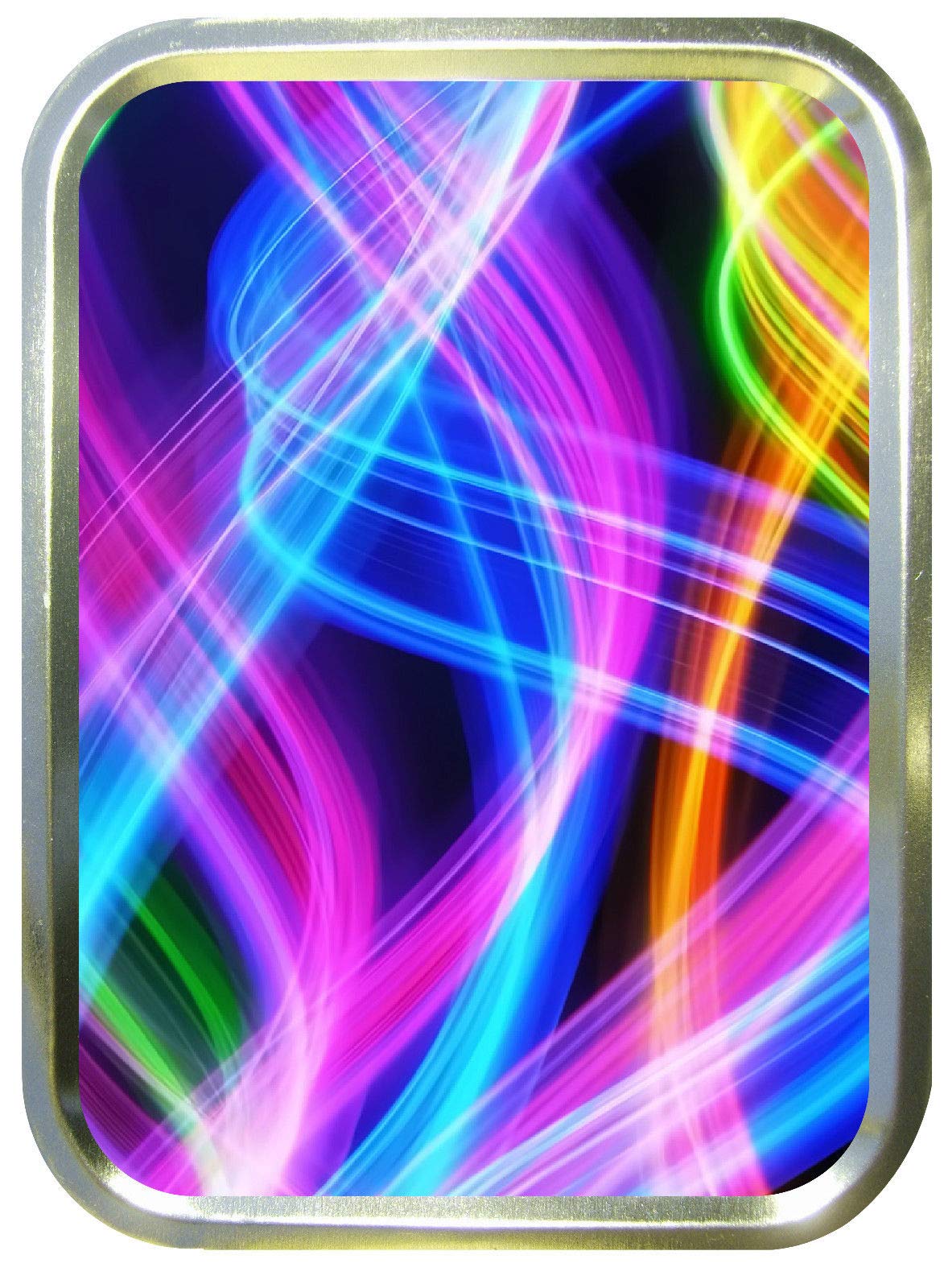 Teez Gold Neon Rainbow 2Oz Tobacco Tin