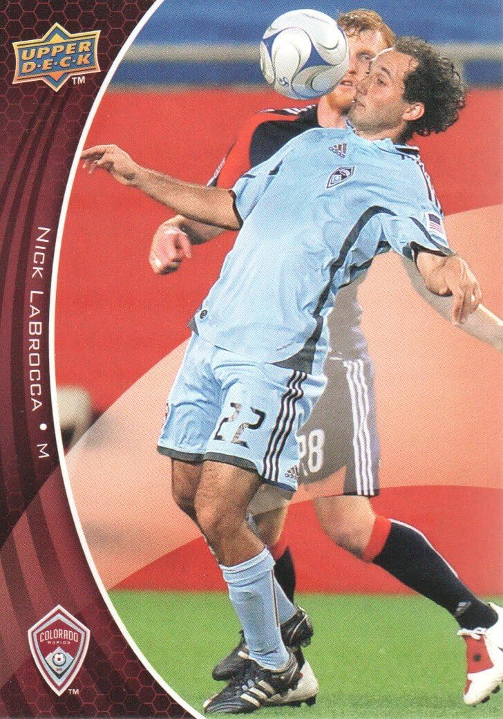 2010 Upper Deck MLS Soccer #30 Nick LaBrocca Colorado Rapids
