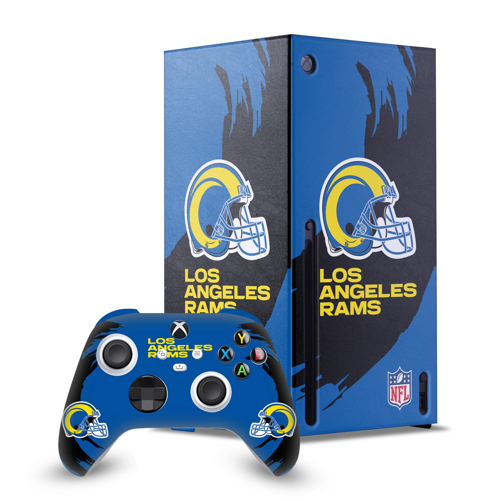 Xbox Series X skin anti-rayure NFL Rams pour protéger la console - 8