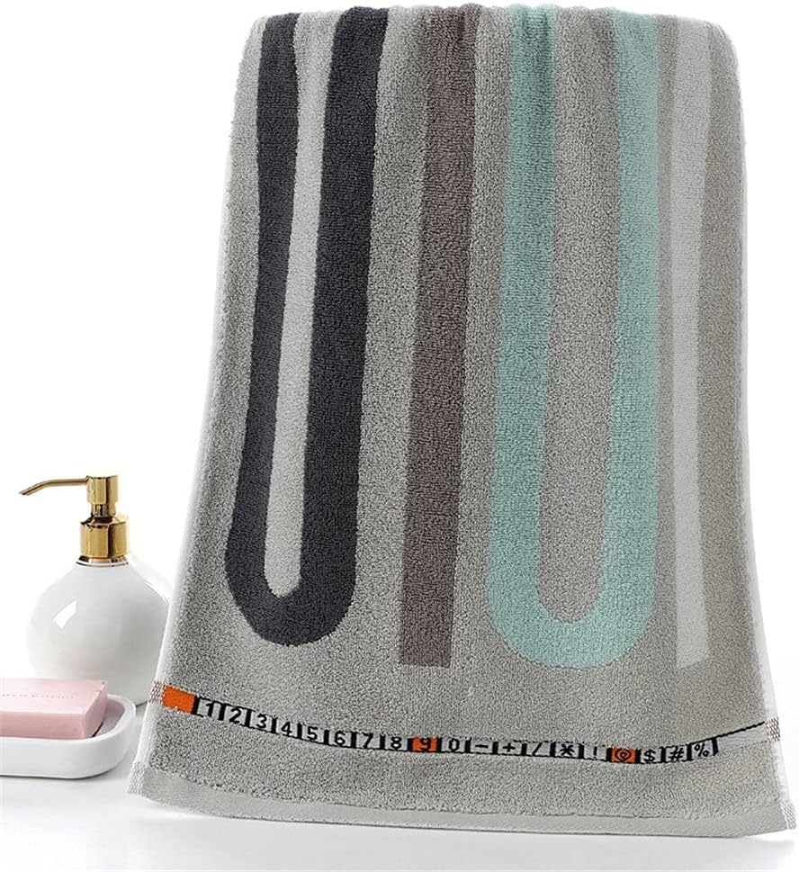 34 * 74CM Towel Adult Couple Face Towel Household Thickening Absorbent Face Towel (Color : B, Size : 34 * 74CM) (A 34 * 74CM)