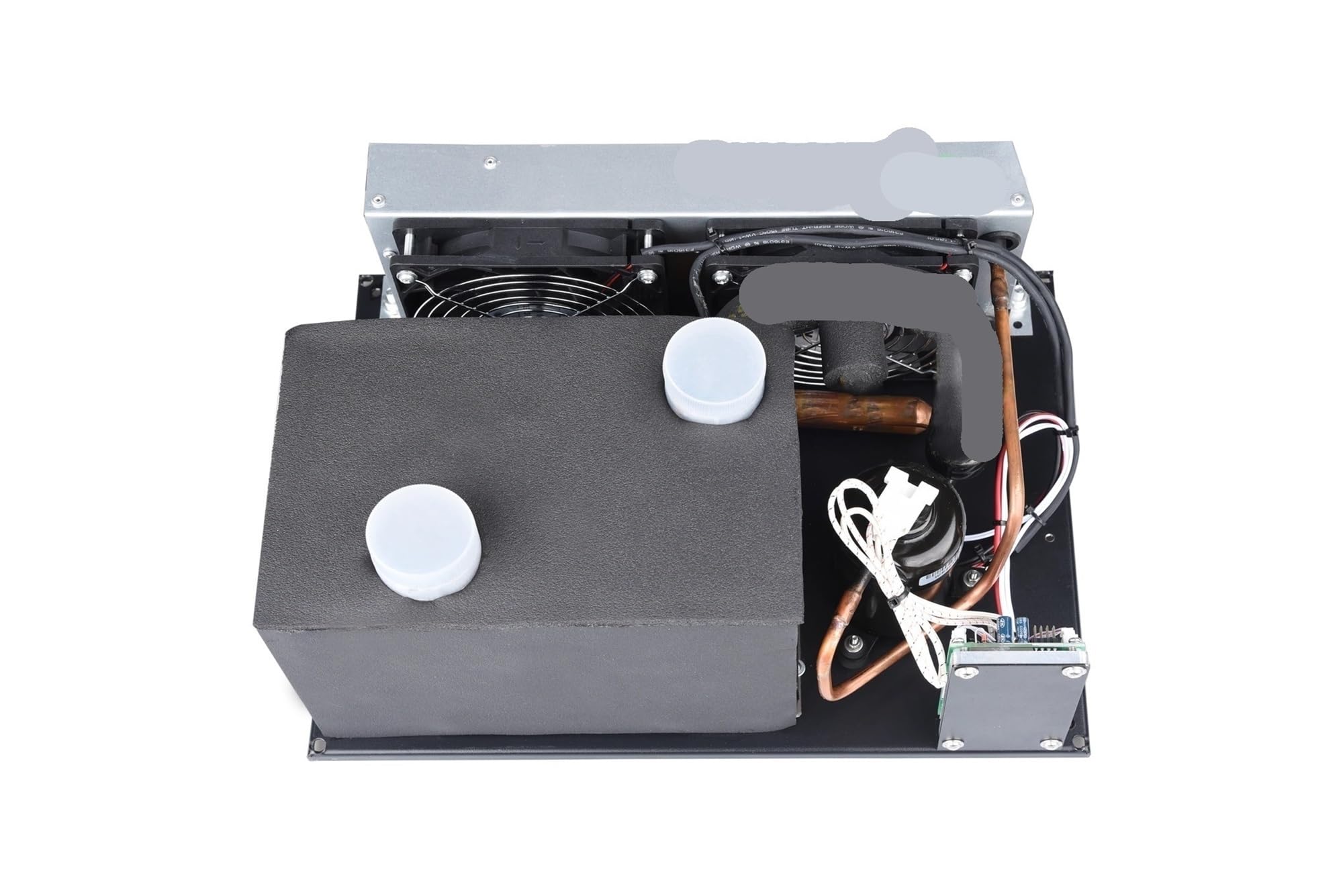 CVFRDD Micro DC Air Conditioner, 24V DC 450W Micro Aircon with R134A - Powerful Car Air Conditioner in Conditioning Systems