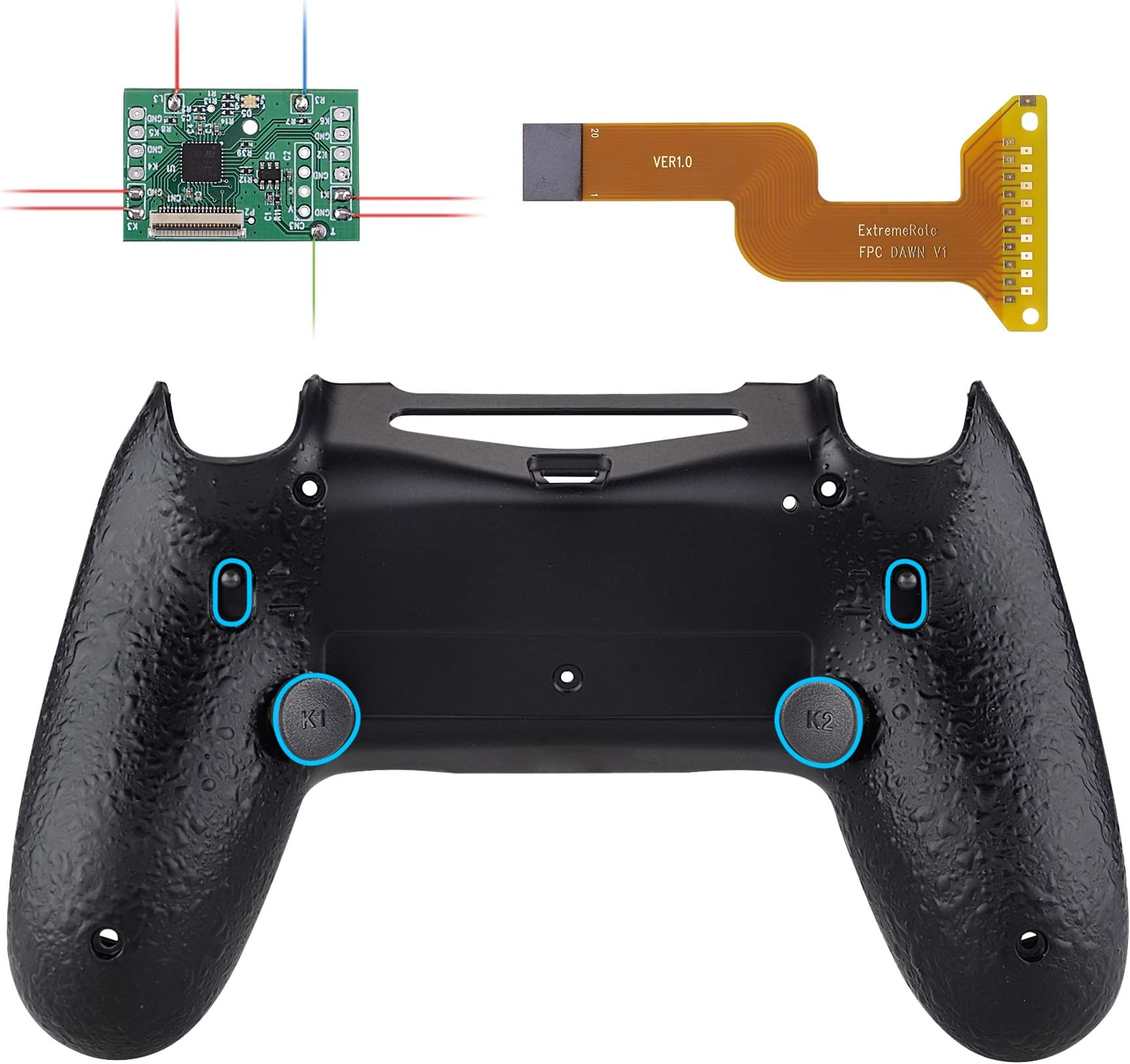 2 Set Trigger Buttons Replacement L1 R1 L2 R2 Federn Kompatibel Mit Sony PS4 Con - Foto 6