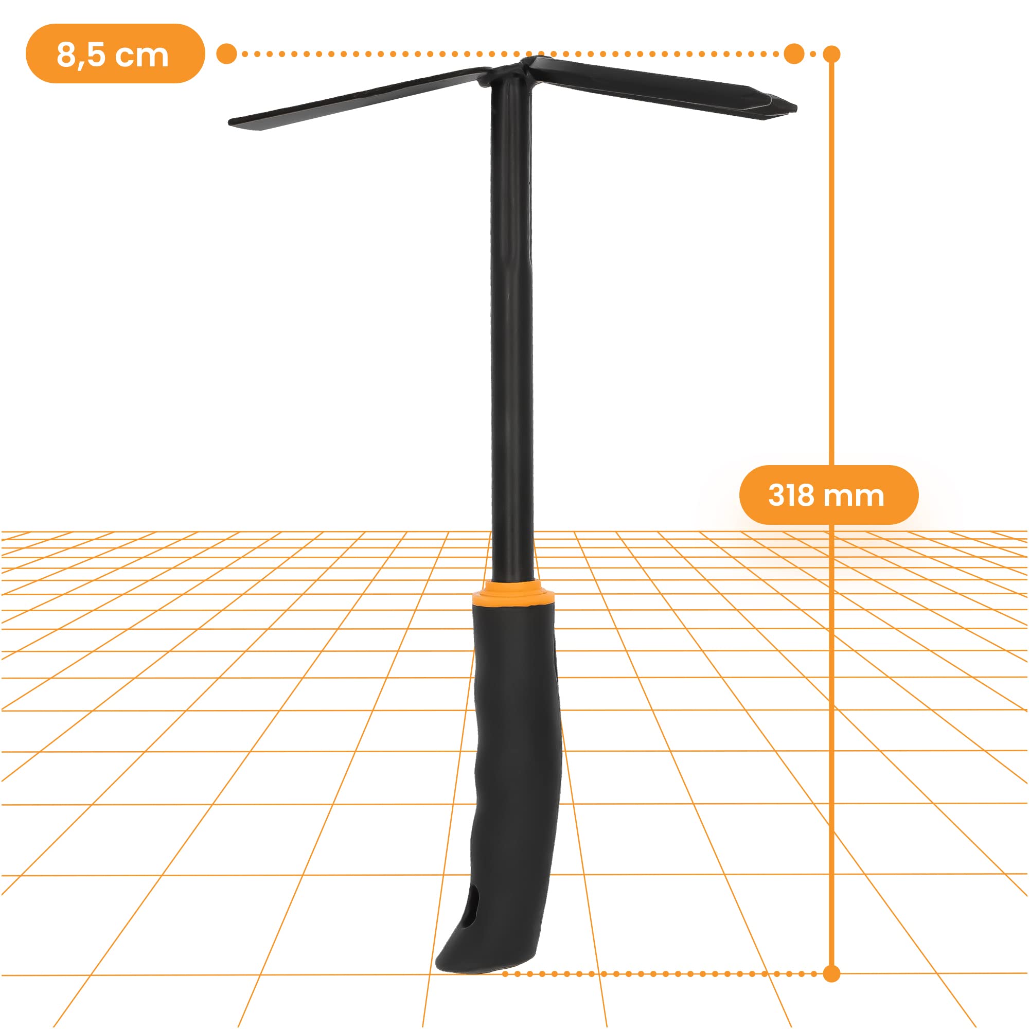 China Customized 3 Prong Garden Hoe With Long Handle Suppliers, Manufacturers
