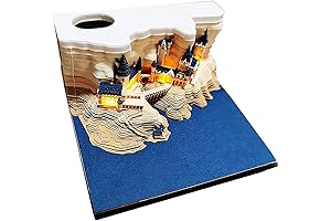3D Hogwarts Castle Notepad with Illuminated Pages