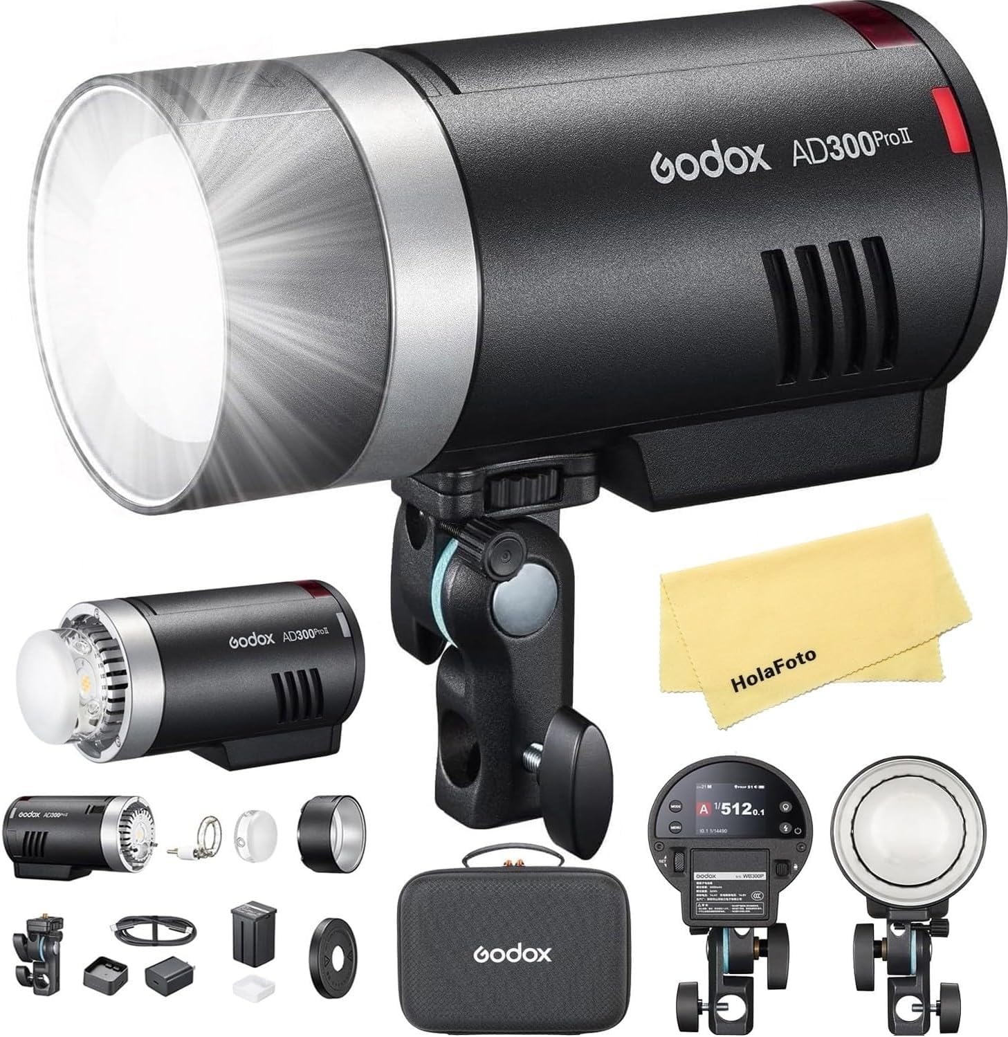 GODOX AD300 Pro II AD300Pro II 300W TTL Outdoor Flash Strobe,Portable Flash