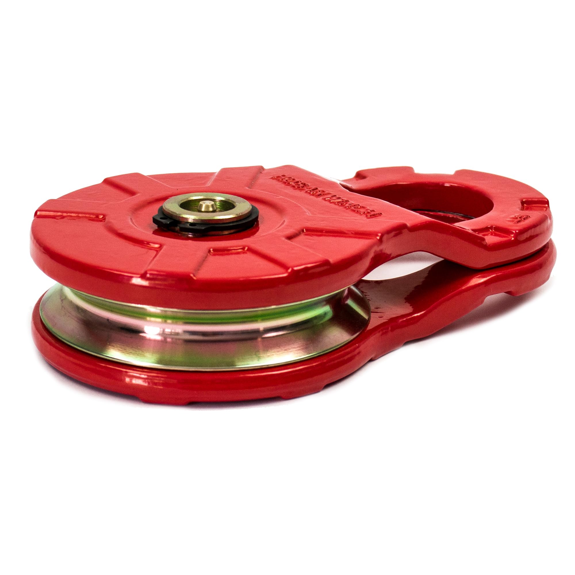 Poulie de Mouflage S 15T, Capacité de Charge 15000 kg Double la Force de Traction, change la direction du Corde,Soulage le Moteur idéal pour Traction,Camions,Remorques et Tout-terrain,4x4