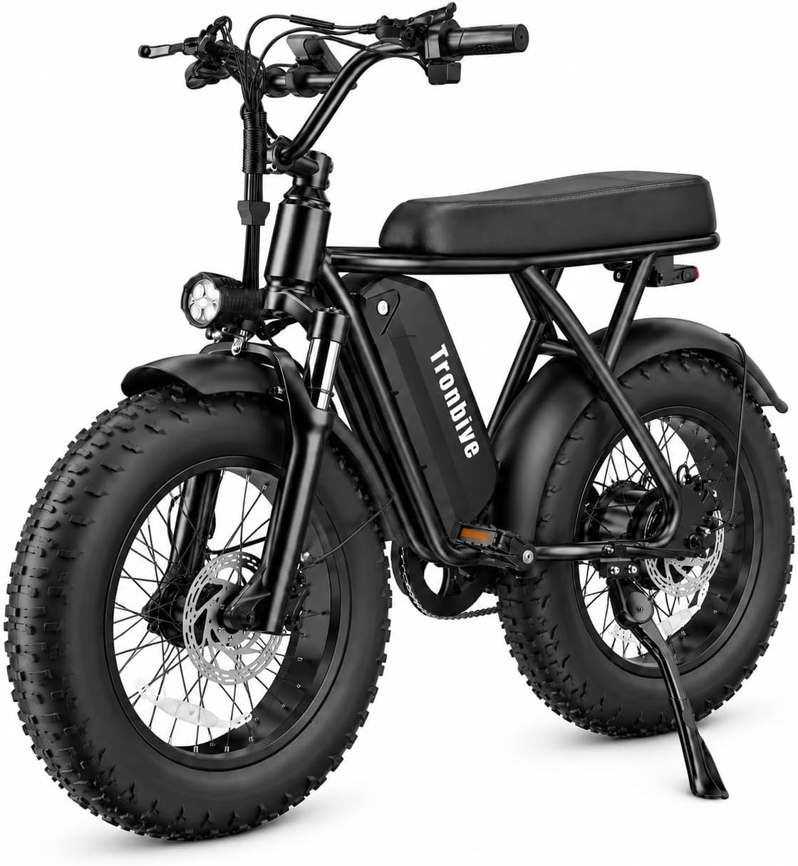 16″/20″ Fat Tire Electric Bike, 1500W Peak Motor, 48V 15.6/23AH Large Battery, 70M Assist Range, 23MPH Top Speed, 7 Speed Gears, Full Disc Brake, High Load Capacity, 1-Year Warranty