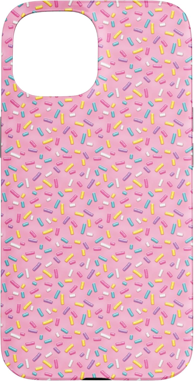 iPhone 13 Cute Colorful Ice Cream Sprinkles Dessert Pattern Case