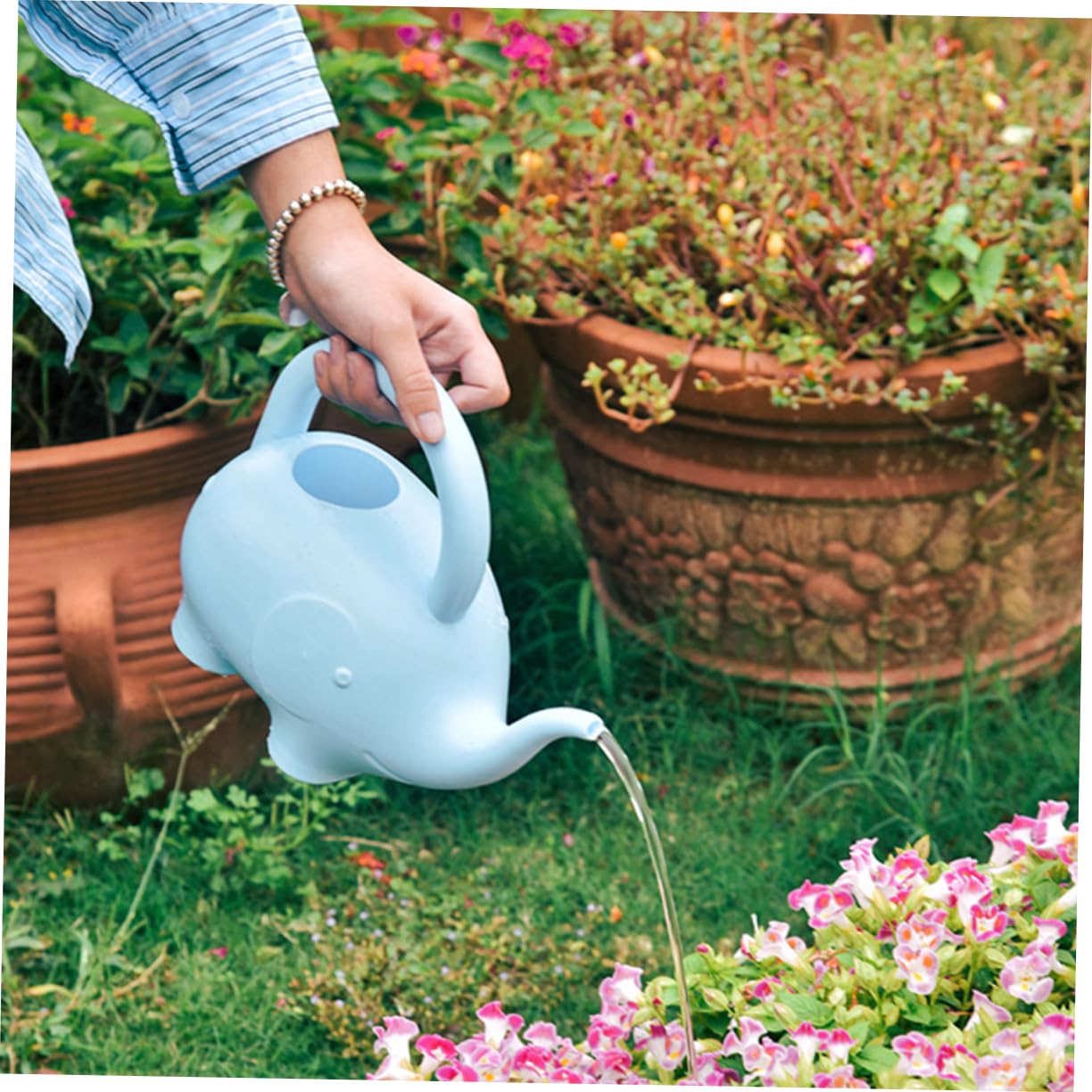 Toddmomy 2 Series Regadera De para Riego Interactivo Diseño para Actividades El Jardín De Agua Y Cómodo para Manos Pequeñas 2 Piezas*2