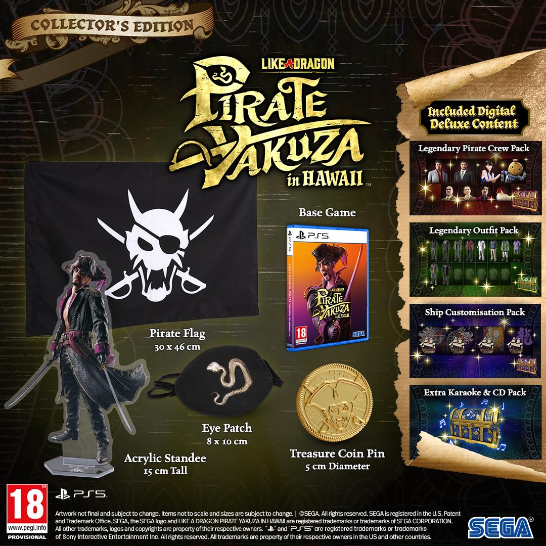 トランプ REGALIA COLLECTORS EDITION Like a Dragon: Pirate Yakuza in Hawaii COLLECTORS EDITION