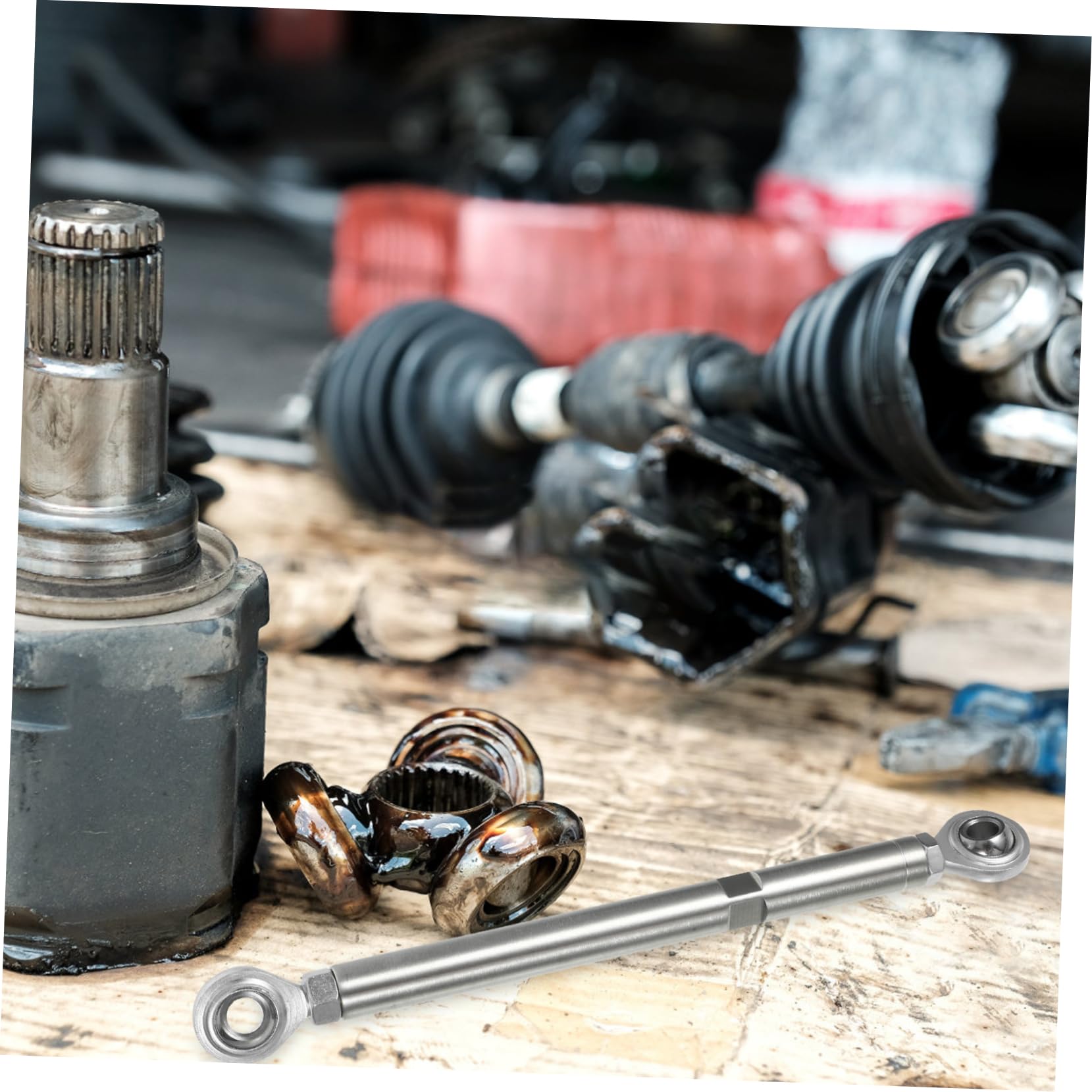 Mikinona Regolatore di Staffa di Tensionamento per Alternatore Auto con Morsetto del Distributore Materiale di Meccanismo di Fissaggio Sicuro Facile Installazione per Appassionati di Auto
