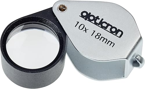 Miniatura 2 de Opticron Lupa plegable de metal de 0.394 x 0.709 in (0.7")