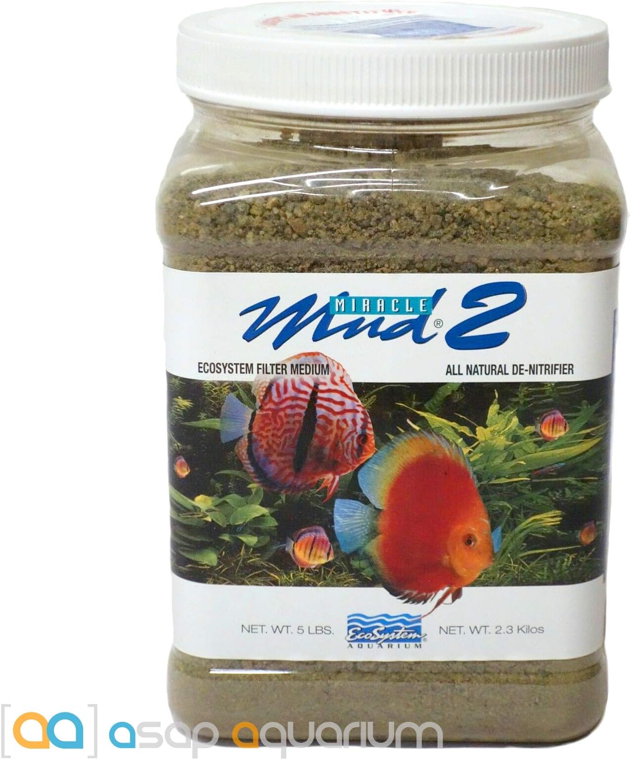 EcoSystem Aquarium Miracle Mud 2 Freshwater Substrate 5 Pound Jar