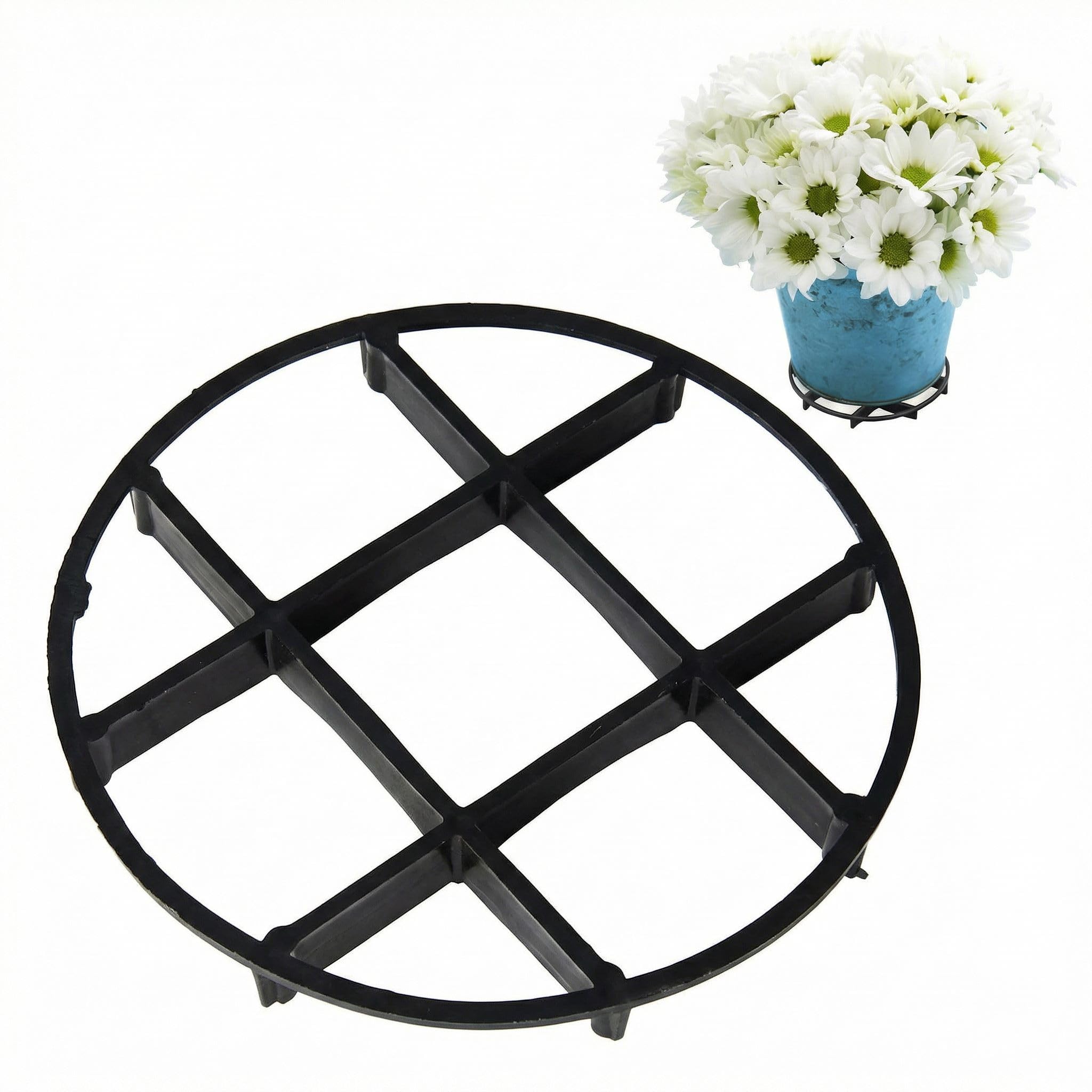 10Pcs Plant Pot Feet, Pot Risers for Indoor Outdoor Planters,Elevated Plant Stands for Planter Drainage & Ventilation (12cm) (20cm)