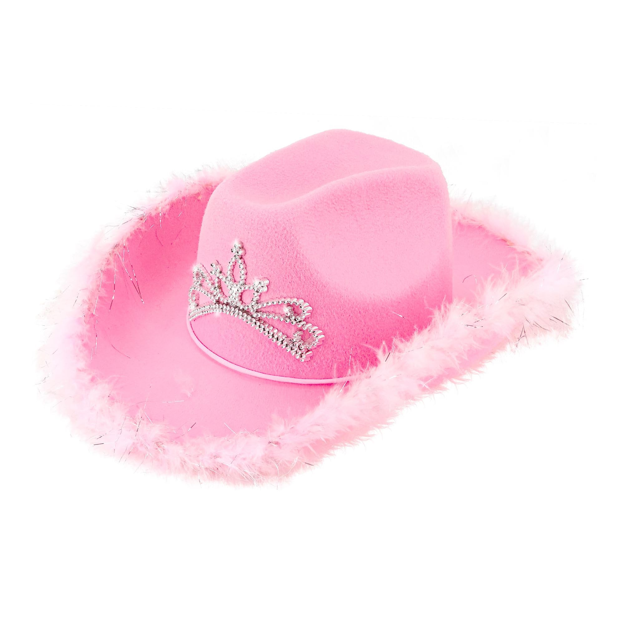 WIDMANN - Cowboy Hat with Tiara and Tinsel, Western, Indian, Texas, Ranger, JGA