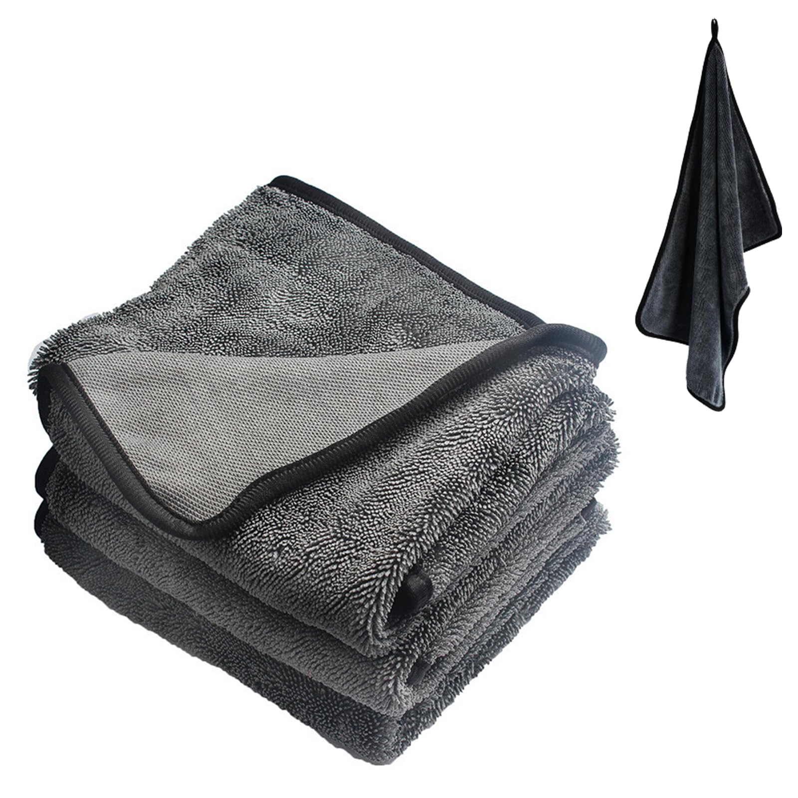 Chiffon microfibre vitre 40x60cm serviette réutilisable pour verre et pare-brise