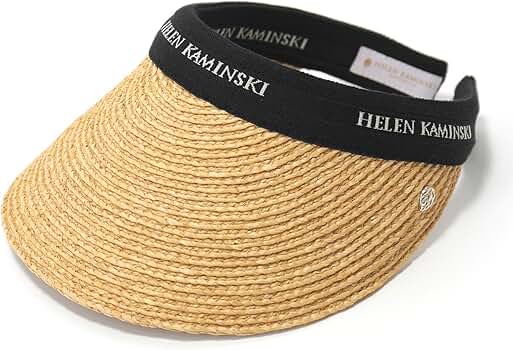 HELEN KAMINSKI ストローバイザー Helen Kaminski ヘレンカミンスキー サンバイザー ラフィア