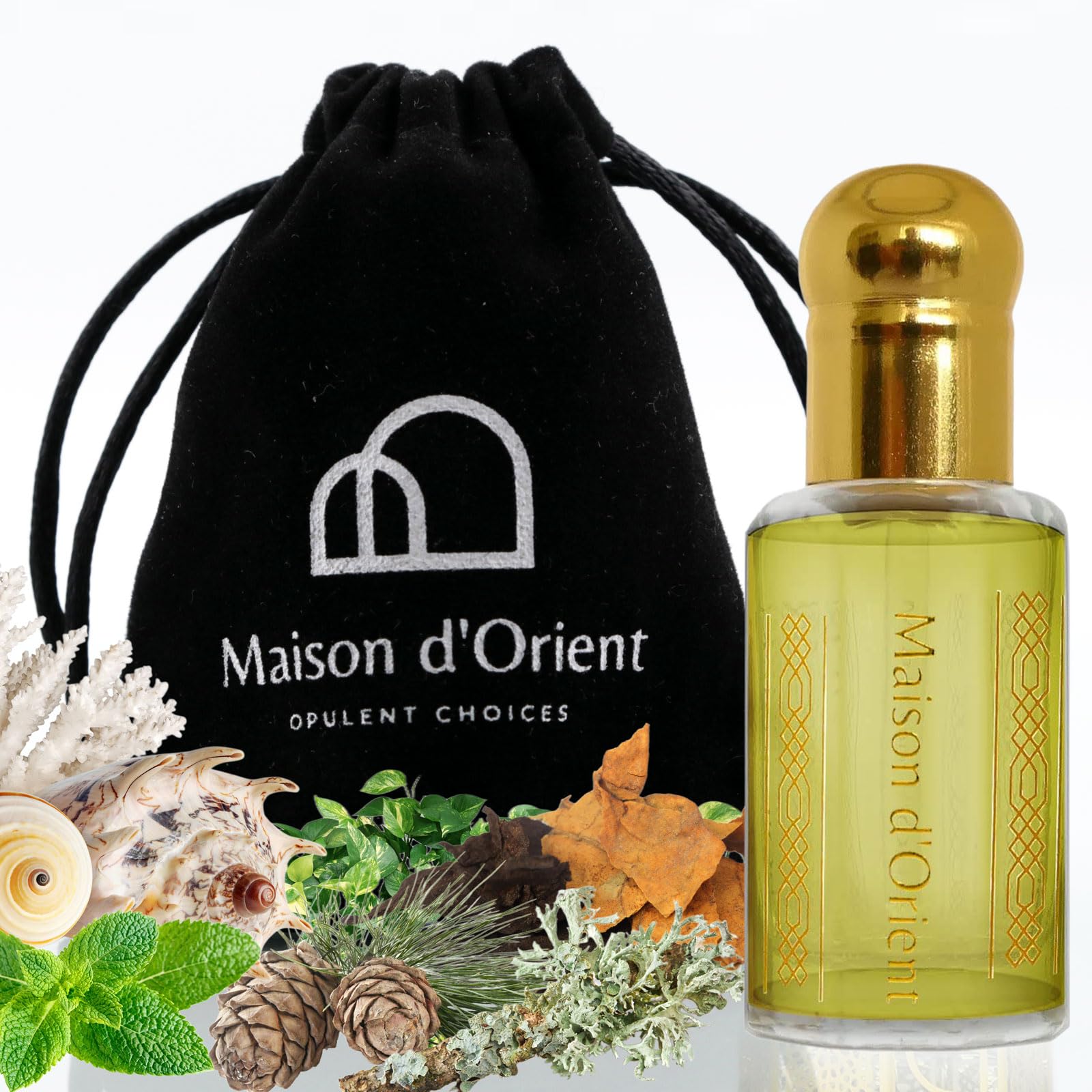 Mademoiselle 12 mL Perfume Oil for Women in Traditional Attar Style Cologne. Great Gift Party Favor and Pocket Size Body Oil – Alcohol Free, Long Lasting Oil, Compliment Magnet