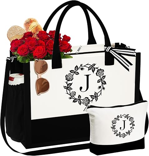 Bolsa de mano, regalos para el día de San Valentín para ella, regalos de cumpleaños únicos para mujeres, esposa, mamá, bolsa de playa, bolsa de