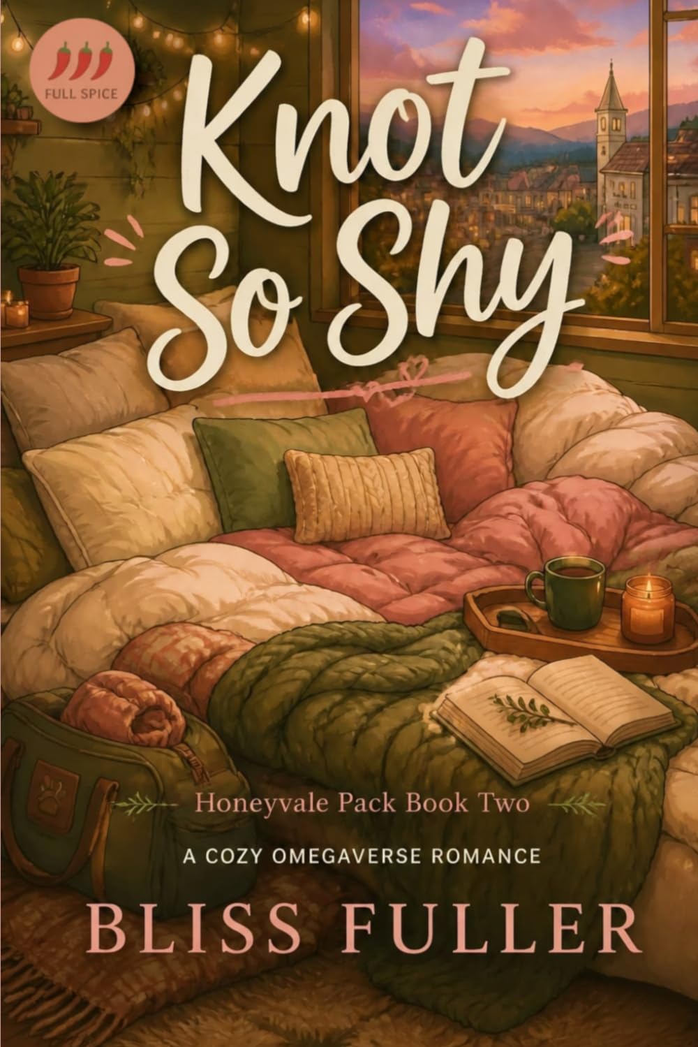 Knot So Shy: A Cozy Omegaverse Novella (Honeyvale Pack Series)
