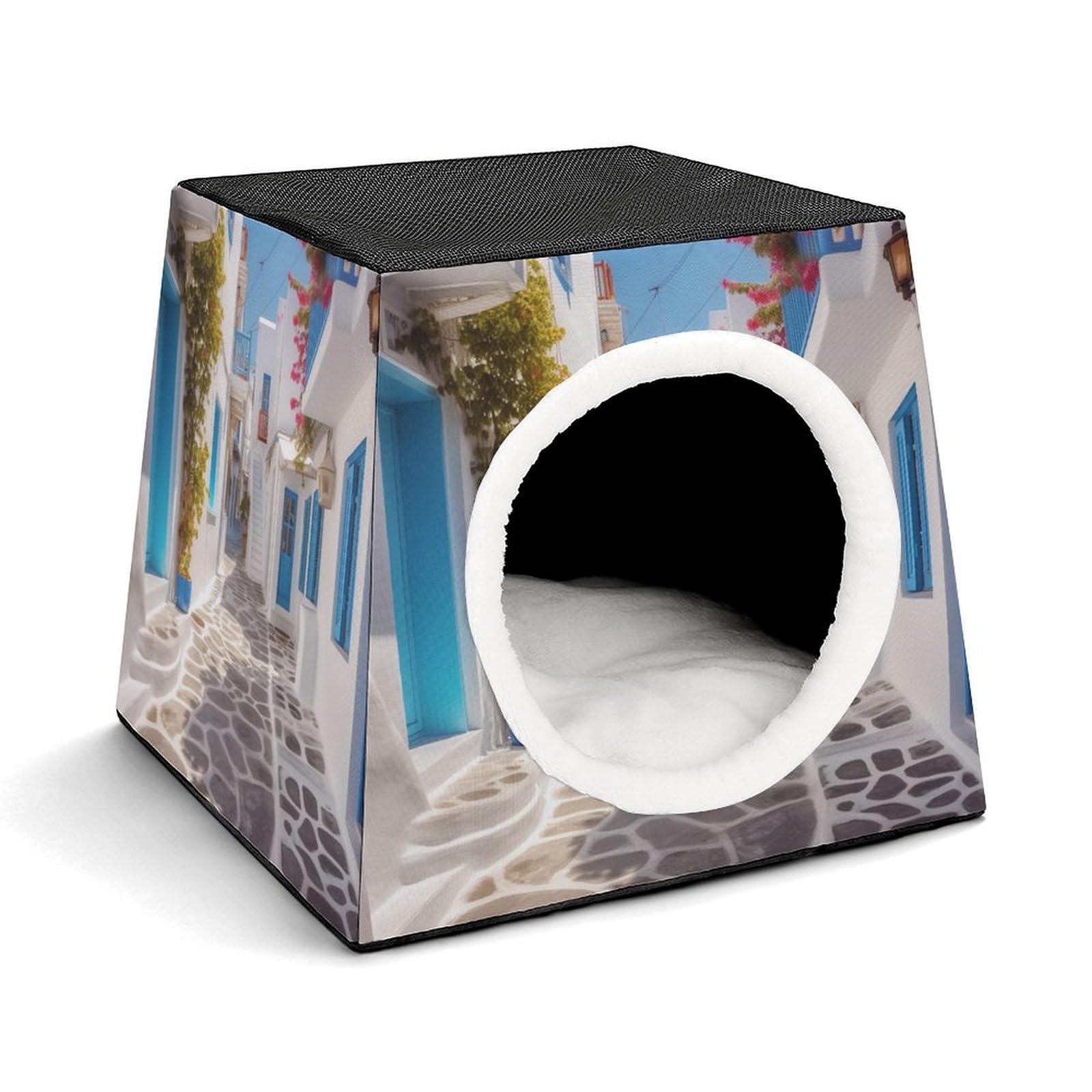 Capsule d'espace chaud pour chat maison de couchage doux animaux