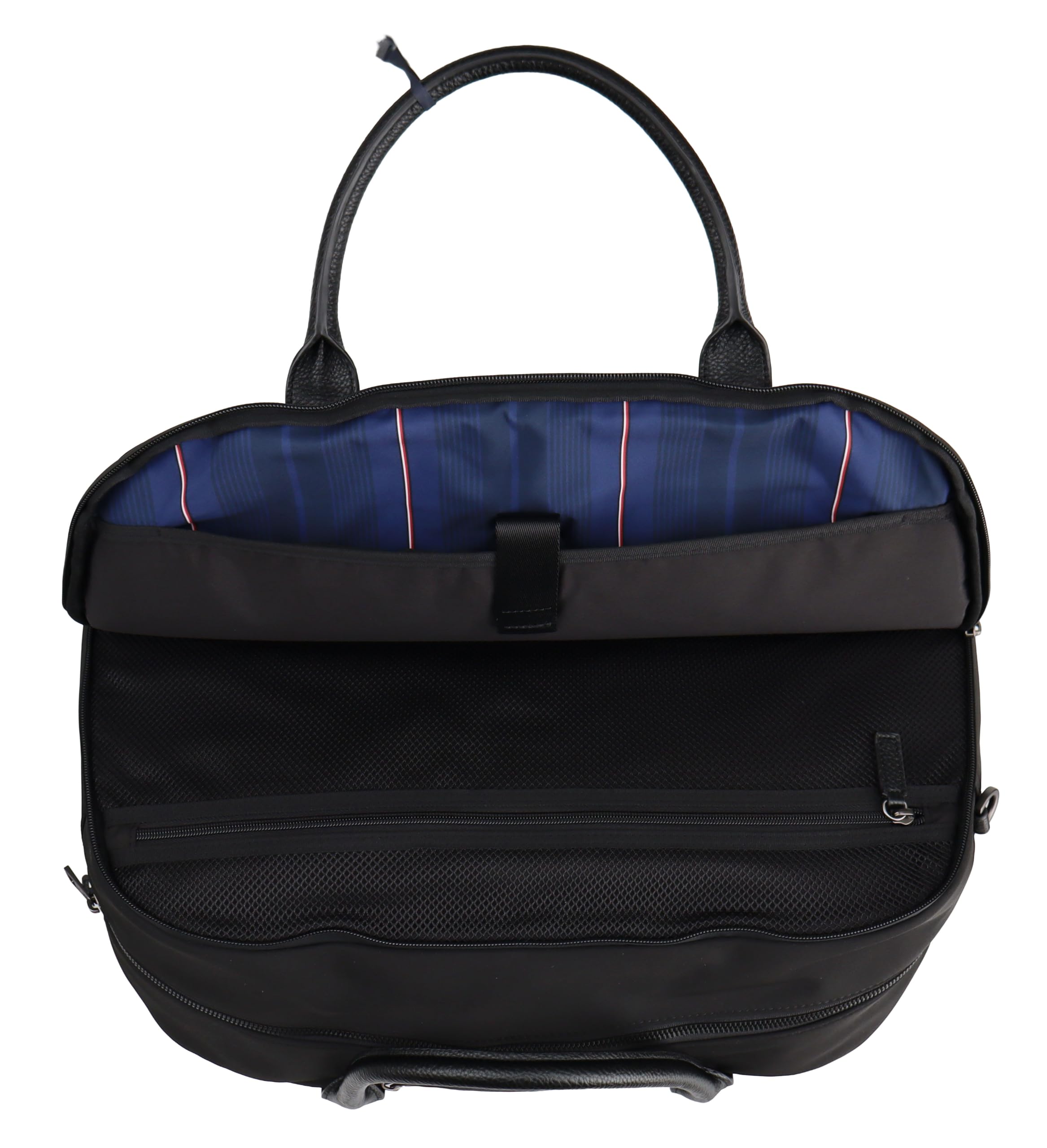 Tommy Hilfiger Weekender - Bolsa de deporte (nailon), color negro