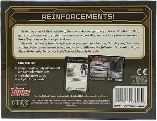 Miniatura 3 de Paquete de miniaturas de lanza pesada Inner Sphere